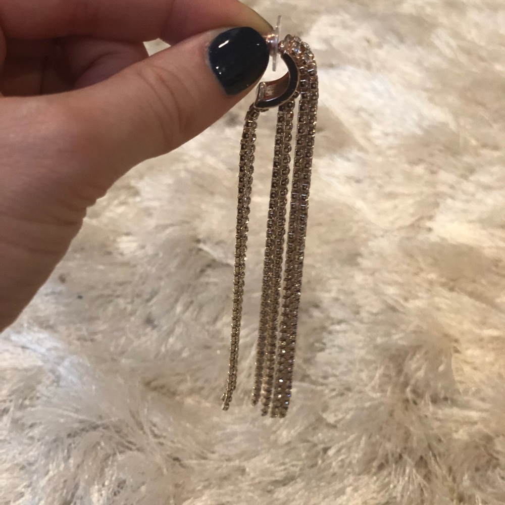 Dramatic Sparkling Earrings - image 2